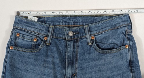 Levi's 541 Denim Men's Jeans 30x34 Regular Fit Blue W30 L34 Zip Fly - Picture 4 of 22