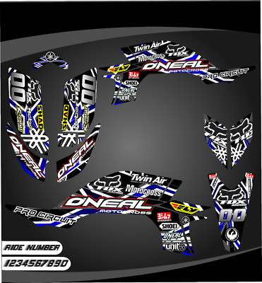Yamaha YFZ 450 graphics kit 2003 2004 2005 2006 2007 2008 stickers decals kit