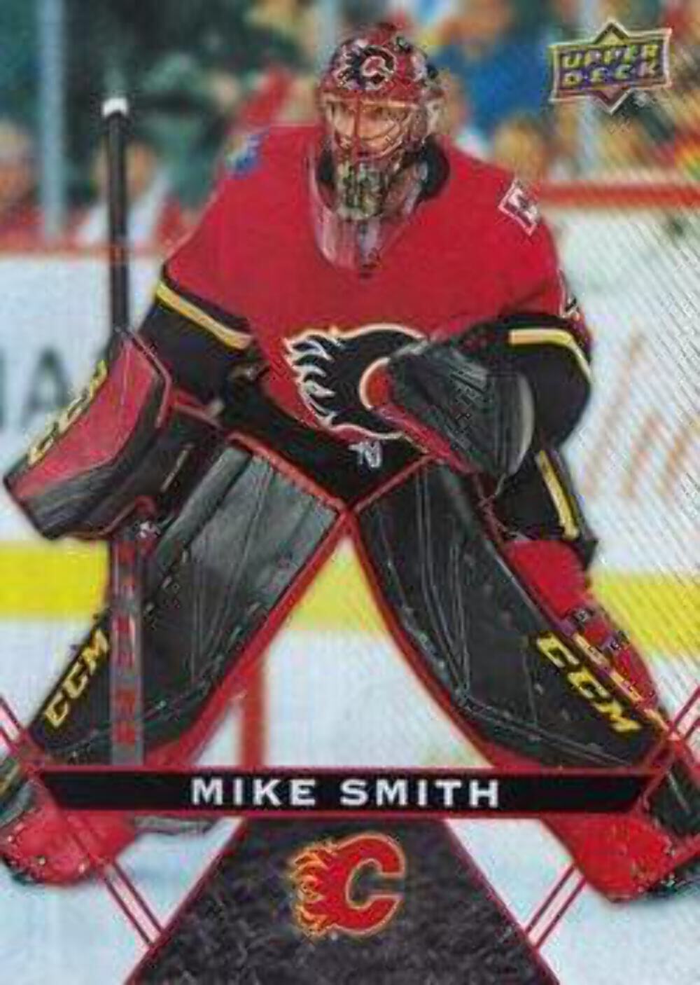 #45 Mike Smith - Calgary Flames - 2018-19 Upper Deck Tim Hortons Hockey