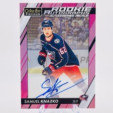 Samuel Knazko MATTE PINK Auto 💎 2023-24 OPC Platinum R-SK Rookie Autographs