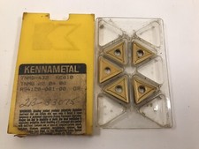 Kennametal Carbide Inserts TNMG432, TNMG220408 KC810 Qty 5