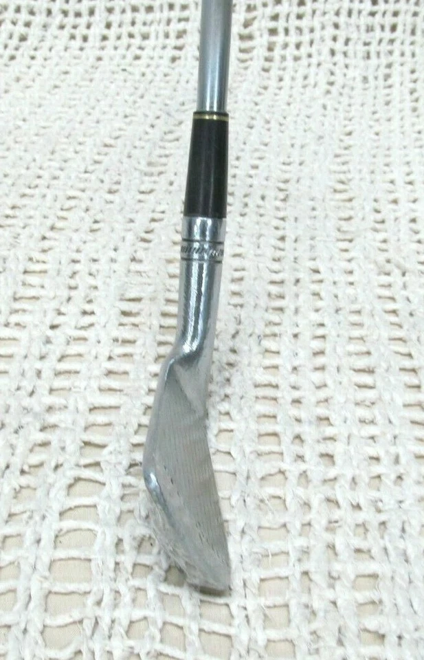 Hierro vintage Walter Hagen ULTRADYNE NEGRO punto 5 DERECHA ~ varilla de acero Reg Flex Foto 4 de 4