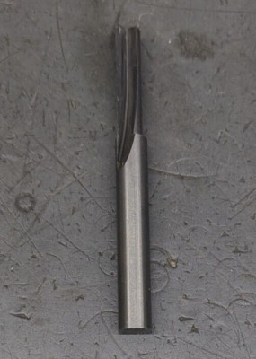 SOLID CARBIDE Straight Router Bit 7/32'' CD 1/4'' SH Single Flute