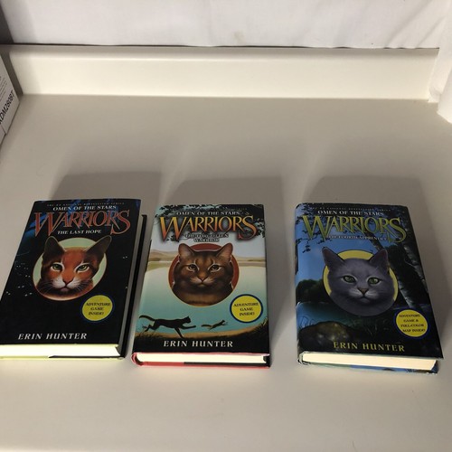 Menge 8 Krieger Erin Hunter, Hardcover Bücher Super Editionen Omen der Sterne - Bild 9 von 16