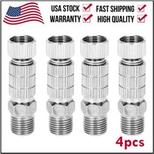 4PCS Airbrush Quick Release Disconnect Coupler 1/8" Adapter Fitting Air Hose US
