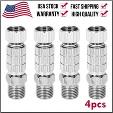 4PCS Airbrush Quick Release Disconnect Coupler 1/8" Adapter Fitting Air Hose US