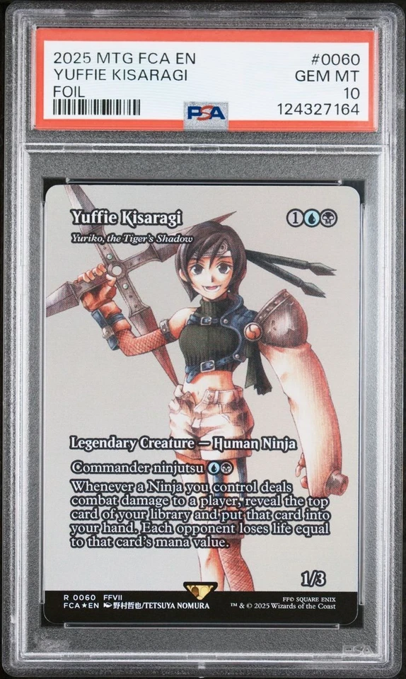 Yuffie Kisaragi (Showcase Foil) - #60 - Final Fantasy - PSA 10 - Image 2 of 3