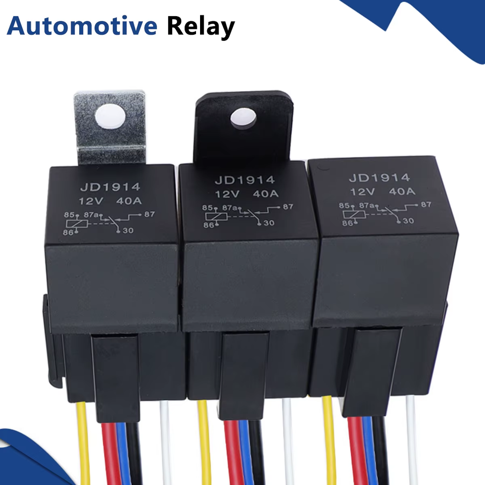 4 5 Pin 4P 5P 40A Waterproof Car Relay Long Life Automotive Relays ...