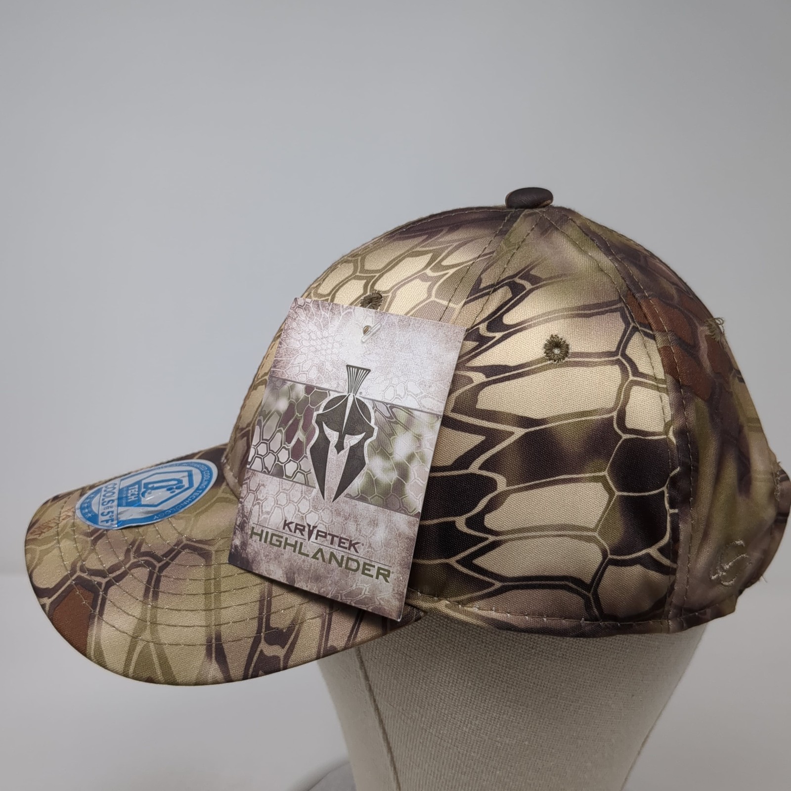 Kryptek Highlander Strapback Baseball Cap Multi O… - image 3