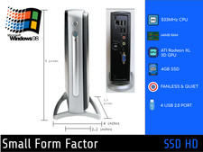 HP Windows 98 Retro PC 533MHz Transmeta CPU, ...