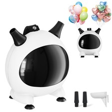 Balloon Pump Electric, Portable Balloons Inflator Air Pump with 2 Nozzles, Sm...