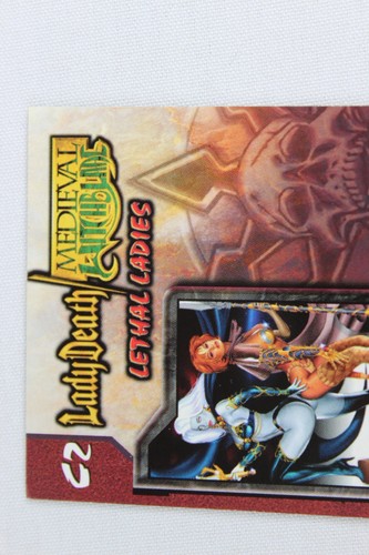2002 Lady Death/Medieval Witchblade Lethal Ladies C2 Insert Chase Card - Picture 5 of 6