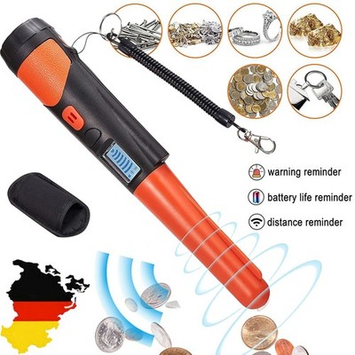 Wasserdicht Mini-Metalldetektor Pinpointer GP-Pointer Probe Sensitive Hunter DE
