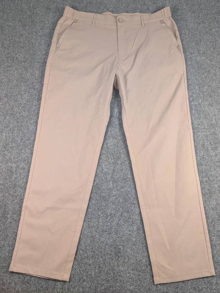Jack Archer Jetsetter Pants Mens 34/30 Oak Khaki Performance Commuter - Image 2 of 4
