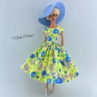OOAK HANDMADE Dress & Hat  FITS Barbie Silkstone Reproduction & Vintage Doll