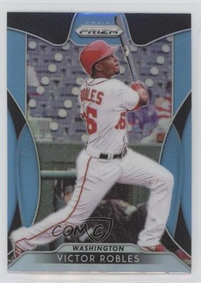 2019 Panini Prizm Tier II Carolina Blue Prizm Victor Robles #101 y0i