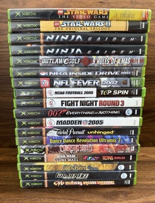 Xbox Game Lot Of 18 Games - Most CIB - All Original Case - Read Description