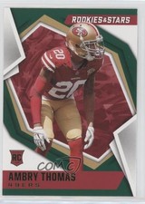 2021 Panini Rookies & Stars Rookies Green Ambry Thomas #196 09ju