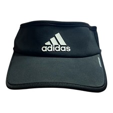 Adidas Aeroready Black Visor Ball Cap Hat Adjustable