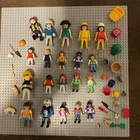 Playmobil Geobra Lucky Rare🍀 20 Lot Of People & Accessories Vintage 1974-now #9