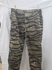 Propper Tiger Stripe Camo BDU Combat Trousers Tactical Military, Large Long