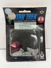 Star Trek Starship Miniatures 2518 Klingon L-42 Bird of Prey Model, Vintage 1985