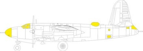 Eduard EX1044 1/48 B-26B Marauder MASK