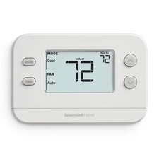 Honeywell Home X1N Non-Programmable Thermostat, Single-Stage, 1-Heat/1-Cool