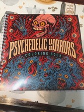 Psychedelic Horror Coloring Book