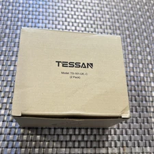 Power Adapter Tessan US to Europe with 4 AC Out Model TS-161-EU 2 Pack NEW