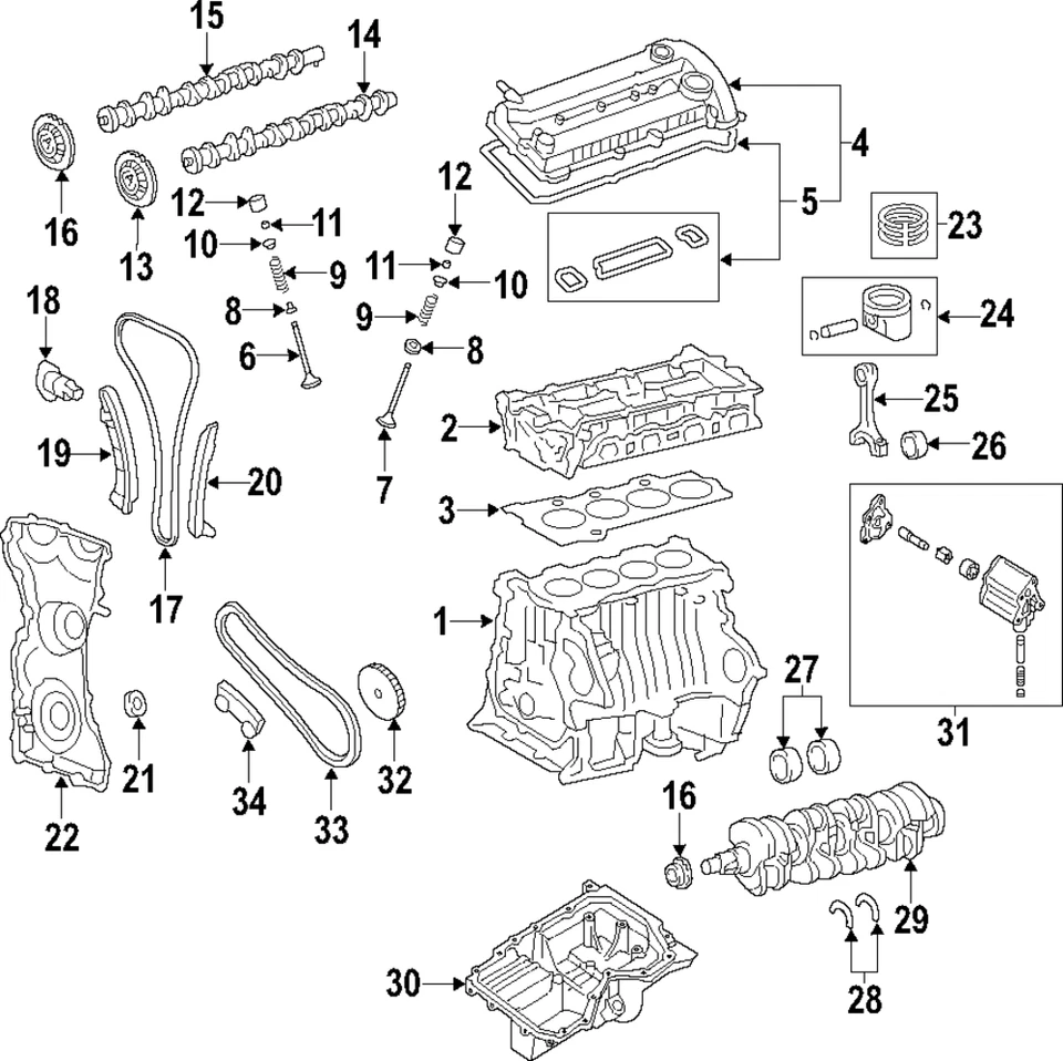 Genuine Ford 2013-2020 Fusion Police Resp Hyb SSV Plug-In Camshaft DS7Z-6250-A — 第 2/2 张图片