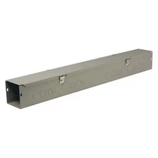 Wiegmann Hs444 Straight Section Wireway, 1 Rating, Steel, Powder Coated