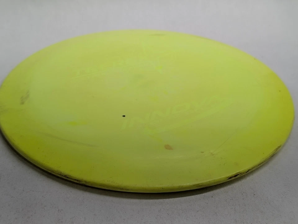 Innova Star TeeRex Disc Golf Distance Driver 176g Yellow Old Run Penned PFN - Image 2 of 4