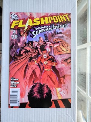 Flashpoint #3 Newsstand 1:50 Rare 1,721 Copies Thomas Wayne Batman App DC 2011