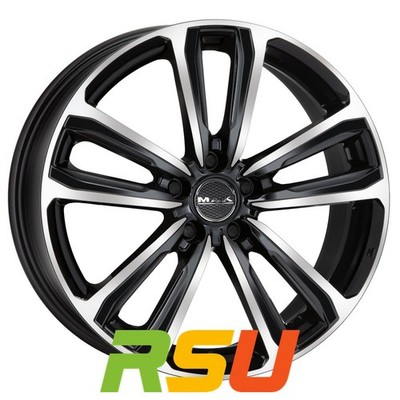 MAK Magma black mirror 6x15'' ET45 LK4 108 ML 63.4 Alufelgen 15 Zoll