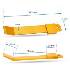 Outil de presse à piston de frein de vélo compact pour réparation d'étrier d