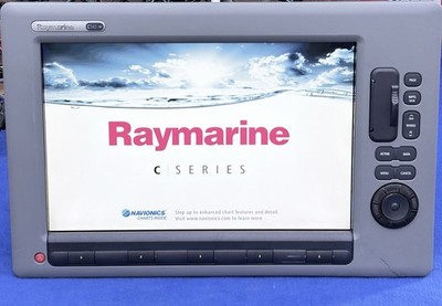 Raymarine C140w Widescreen GPS Chartplotter MFD Display; Fully Tested & Working
