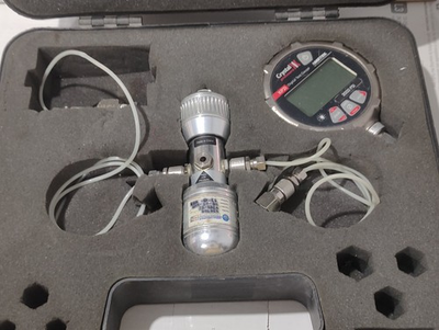 #ad AMETEK Crystal Pressure XP2I Digital Test Gauge 3000 PSI amp; PV210 08 Druck Low $1425.00