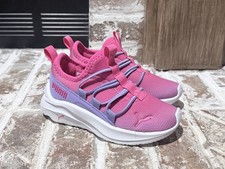 PUMA One4All Slip On Vrt Fade PS Girls Pink/Purple/White Sneaker 1C