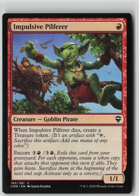 Impulsive Pilferer Commander Legends 185 NM C