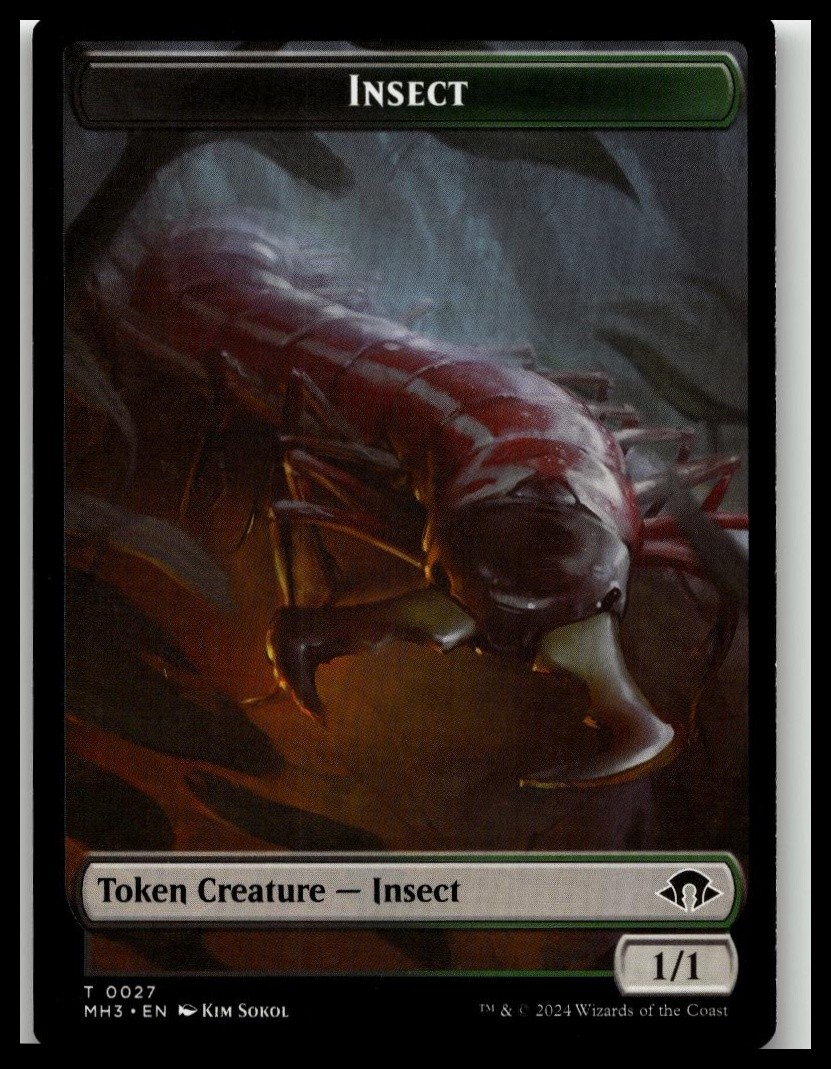 Magic: The Gathering Insect Token T Modern Horizons 3 27 NM