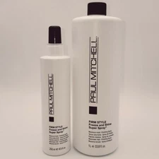 Paul Mitchell Freeze and Shine Spray 33.8 oz + 8.5 fl oz Duo sd