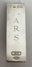 Tiffany  Co 1837 Money Clip 925 Sterling Silver