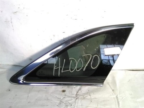 16-20 Kia Sorento Passenger Right Quarter Glass