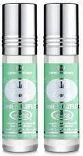 Lovely -6ml (.2oz) Roll-on Perfume Oil by Al-Rehab (Pack of 2)