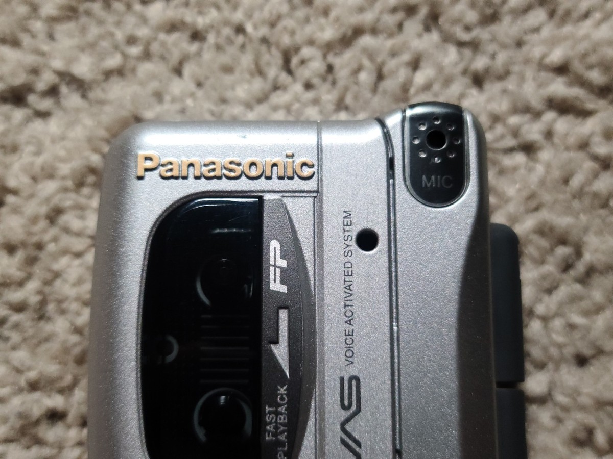 Panasonic RN-405 VAS Voice Activated System Handheld Cassette