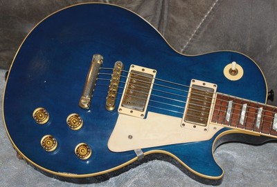 1990 Gibson Les Paul Standard LE Colors! 1 of 200 C-thru Blue