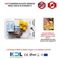 Sedile Tappetino emulatore diagnostico per Mercedes SLK R171