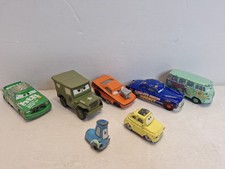 Disney Pixar Cars Diecast Lot 7 Vehicles ROUGH CONDITION 