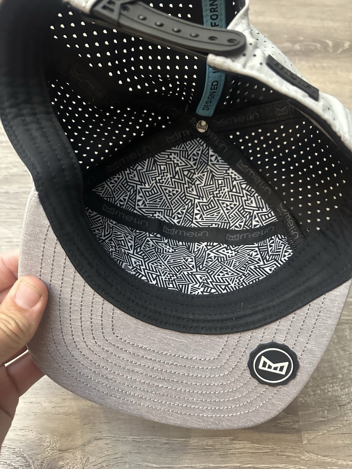 Melin Trenches Hydro Performance Snapback Hat Cap… - image 6